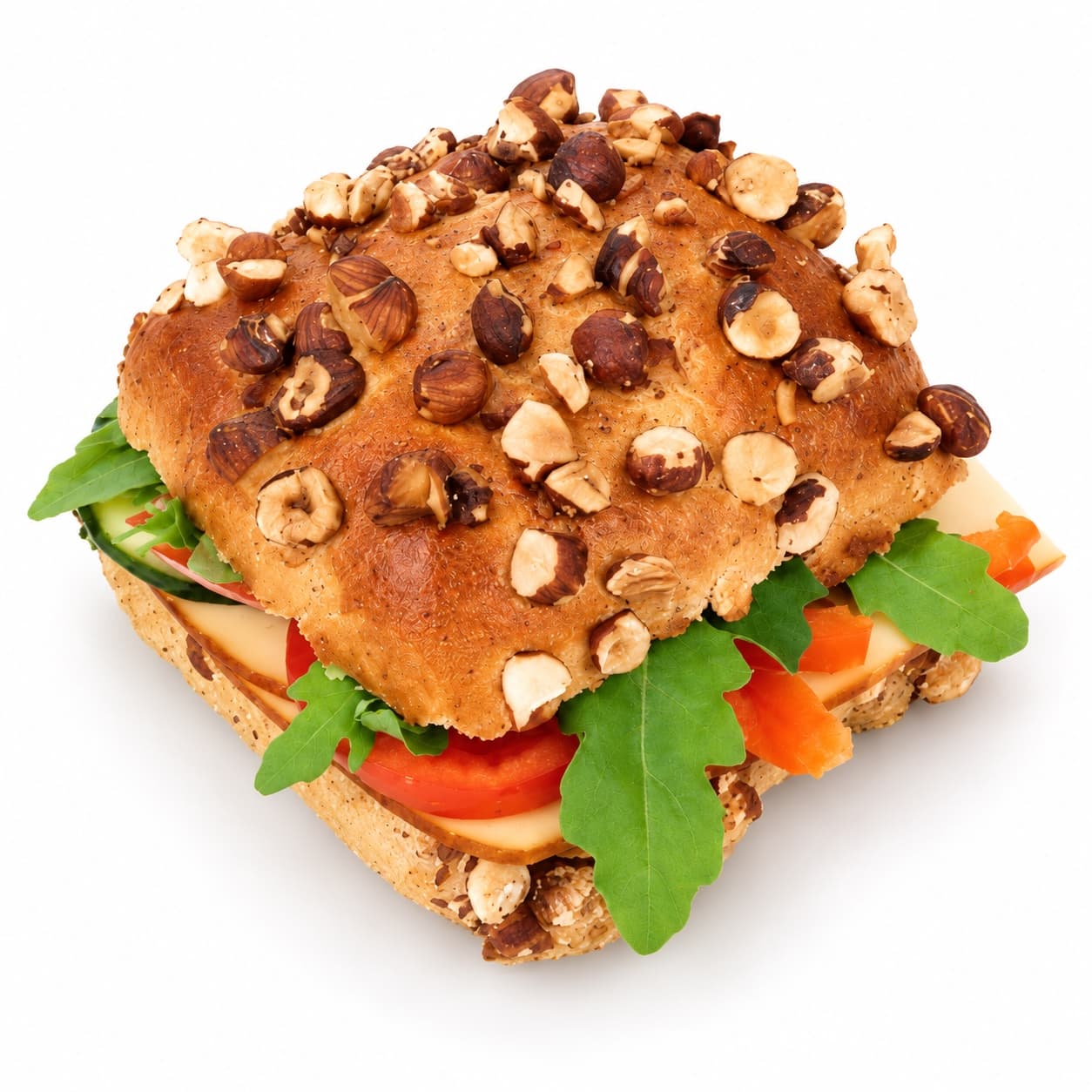 Fitnessbrötli mit Rauchkäse