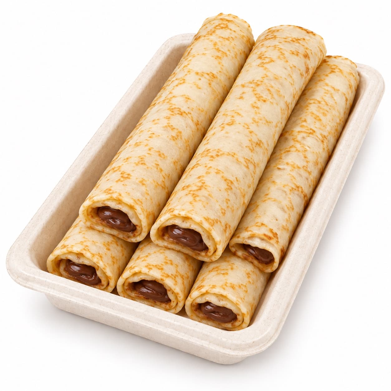 Mini Crêpes mit Nutella