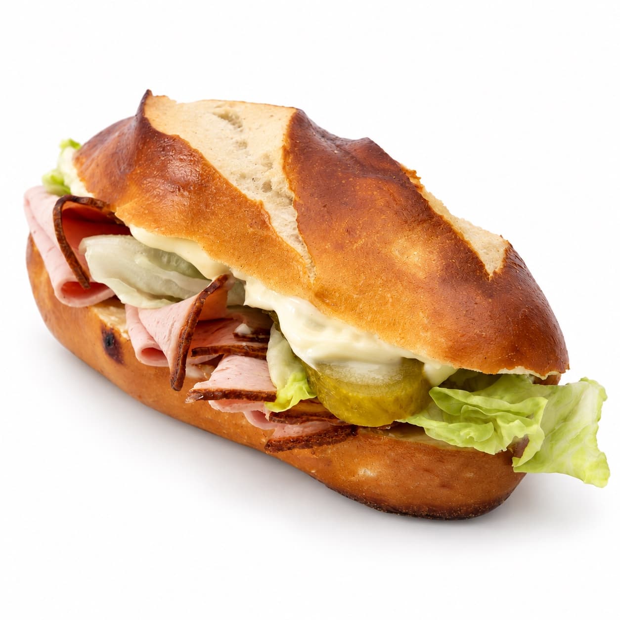 Sandwich Silserli Fleischkäse