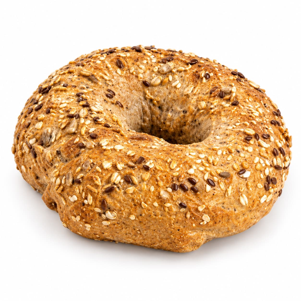 Vollkorn-Bagel